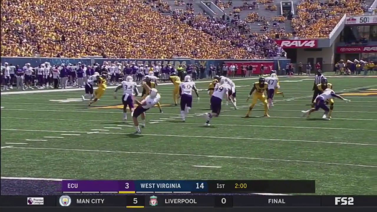 Marcus Simms Punt Return ECU 9-9-17