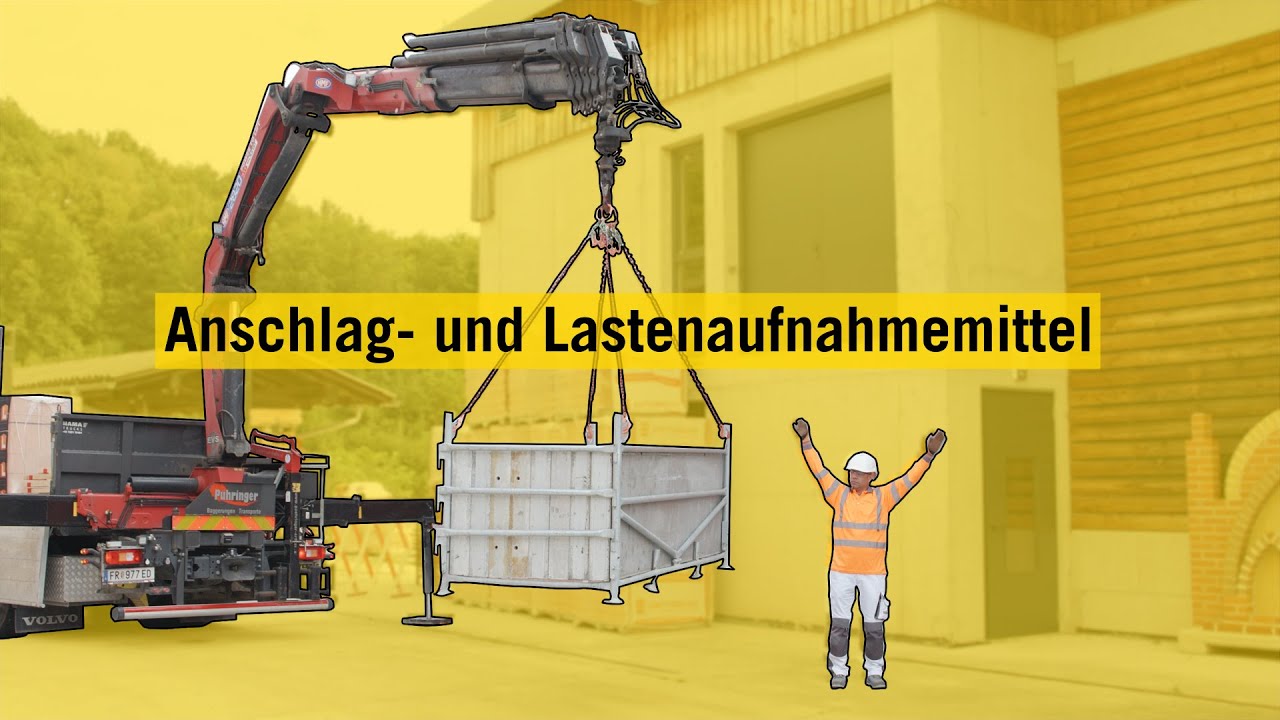 Arbeitnehmerschutz – Anschlagmittel