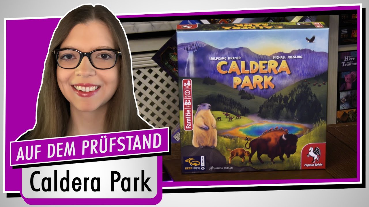 Spiel doch mal CALDERA PARK! - Brettspiel Rezension Meinung Test #431