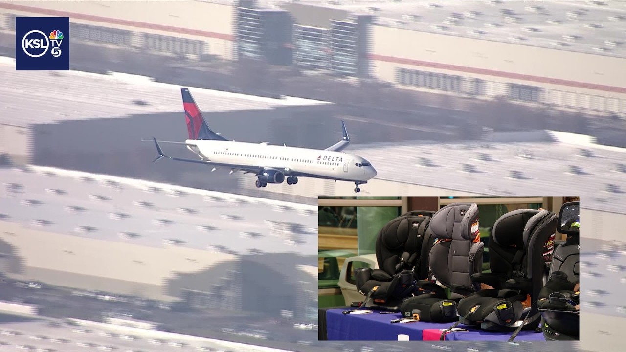 Safety experts encourage parents to bring car seats on airplanes