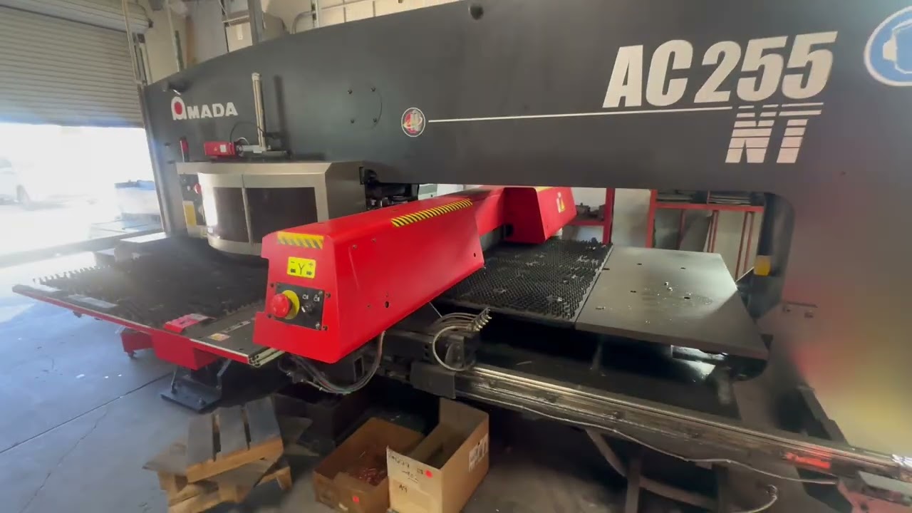 Amada AC-255 CNC Turret Punch, Stock # 13184