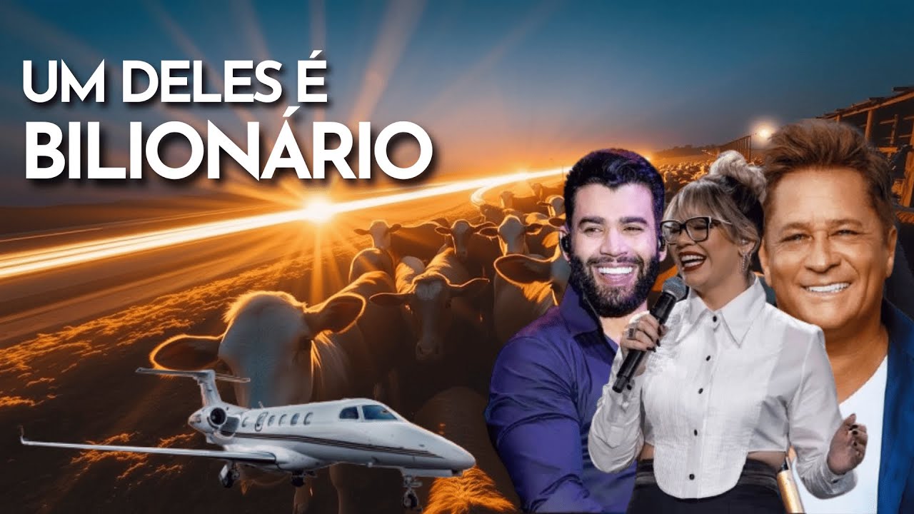 Os 6 Cantores Sertanejos MAIS RICOS do Brasil – O Patrimônio DELES é Surreal!