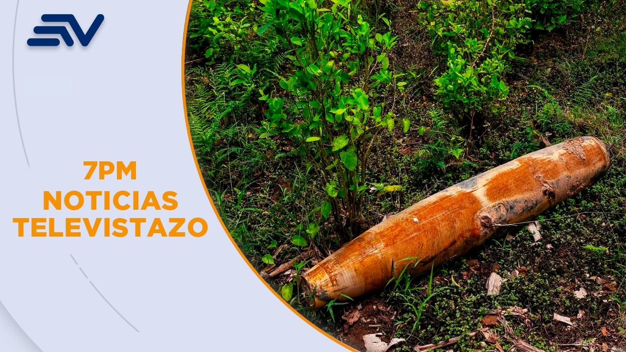 Colombia sospecha que bomba hallada rebotó desde Ecuador | Televistazo | Ecuavisa