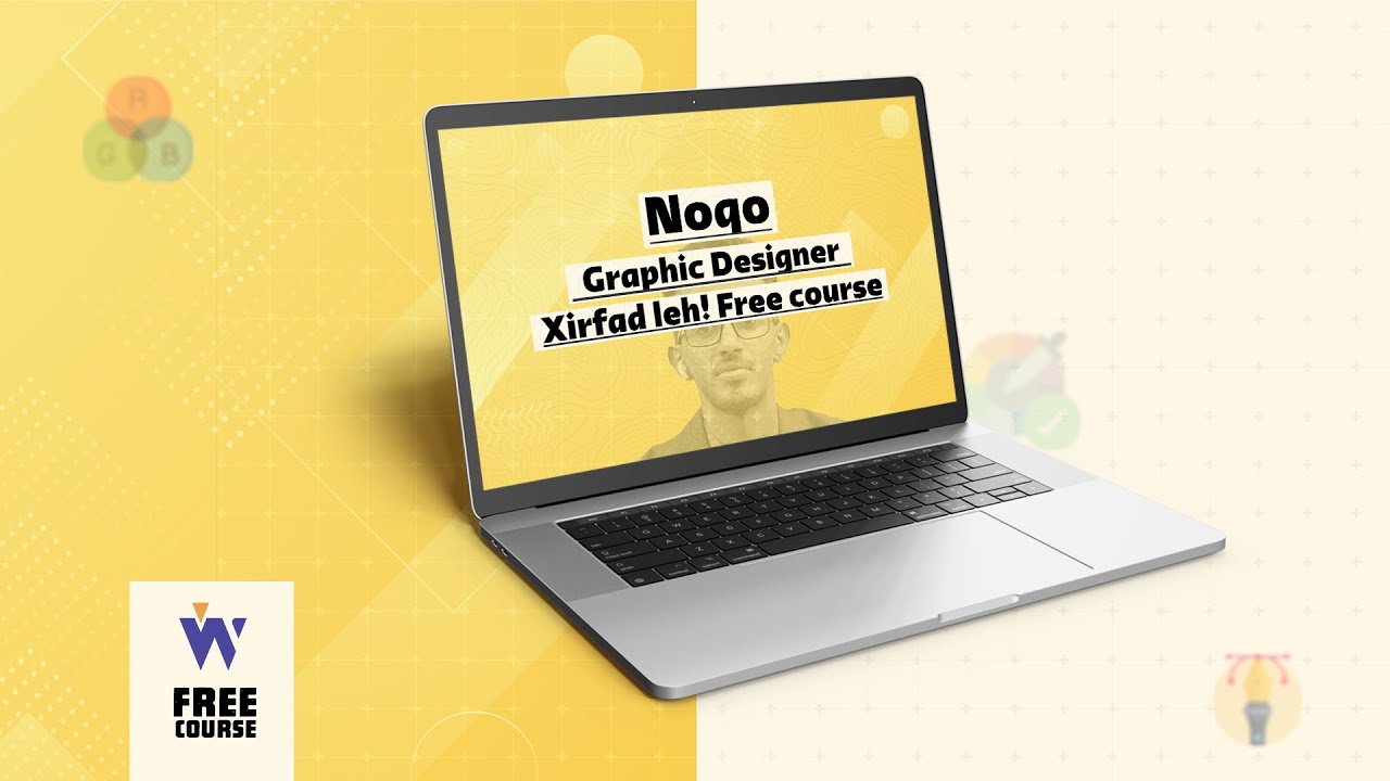 Noqo Graphic Designer xirfad leh! Free course