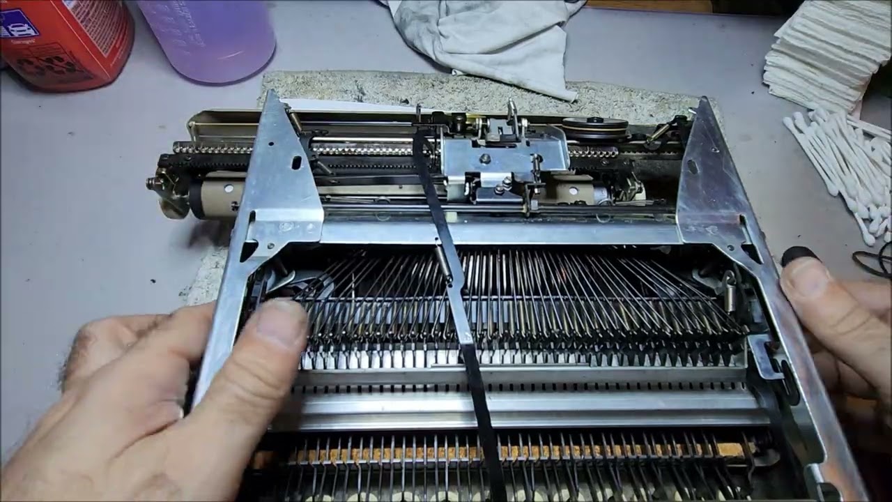 Smith Corona Skyriter - Shift Adjustment and Tweaks