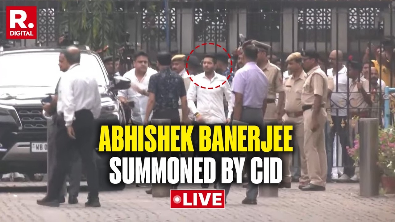 Abhishek Banerjee Reaches CID Office After Being Summoned Over Forgery Case | Signature forgery case