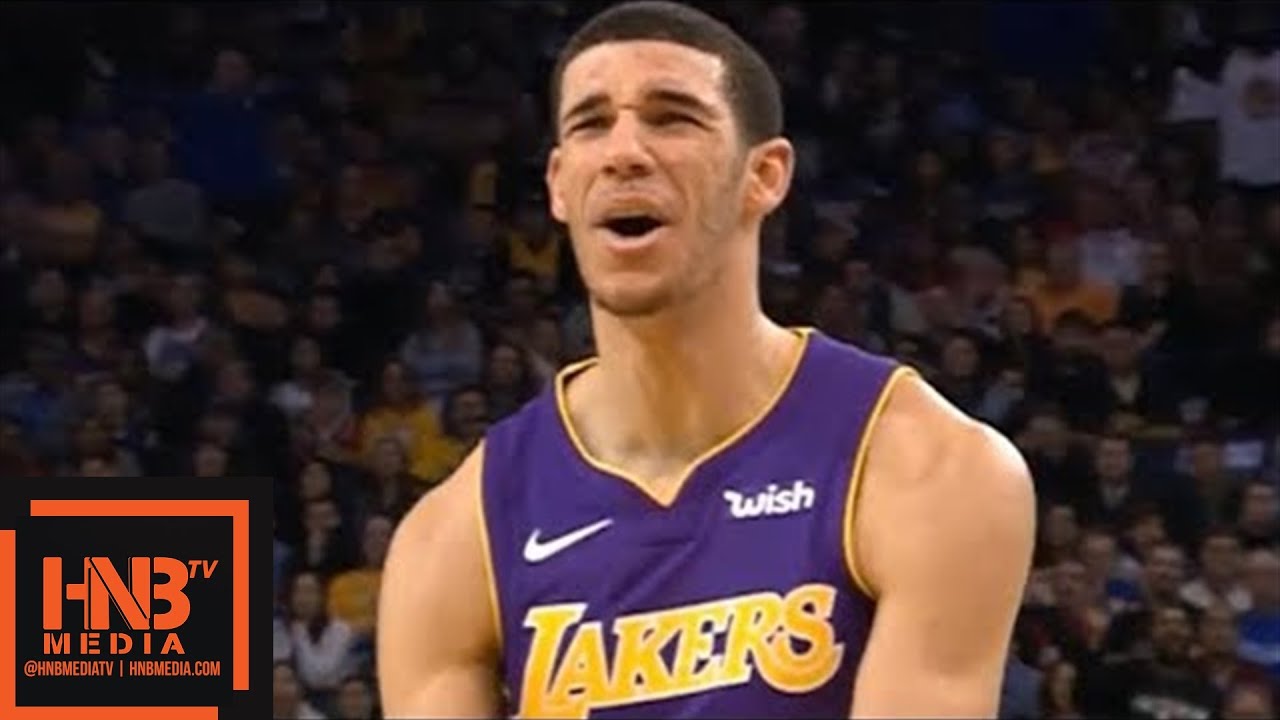 Lonzo Ball (24 pts, 5 reb, 5 ast) Full Highlights vs Warriors / Week 10 / Lakers vs GS Warriors