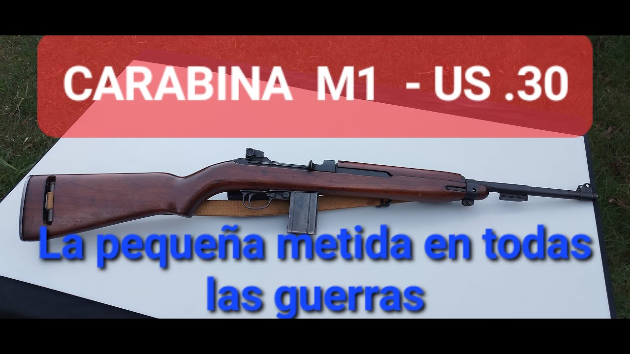 Carabina M1 calibre 30, desarme de la pequeña guerrera