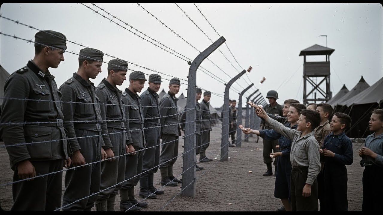 German POWs Behind Barbed Wire &mdash; And the American Kids Who Melted Their Fear