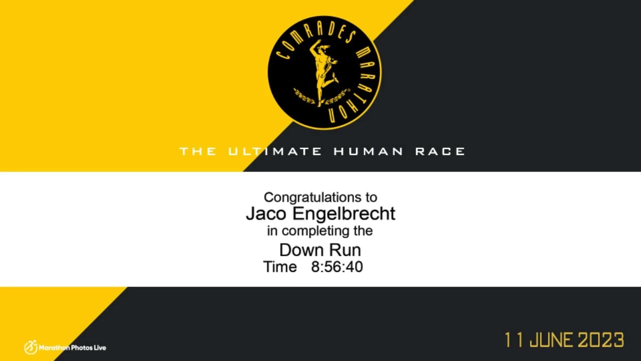 Comrades 2023 - Finish footage