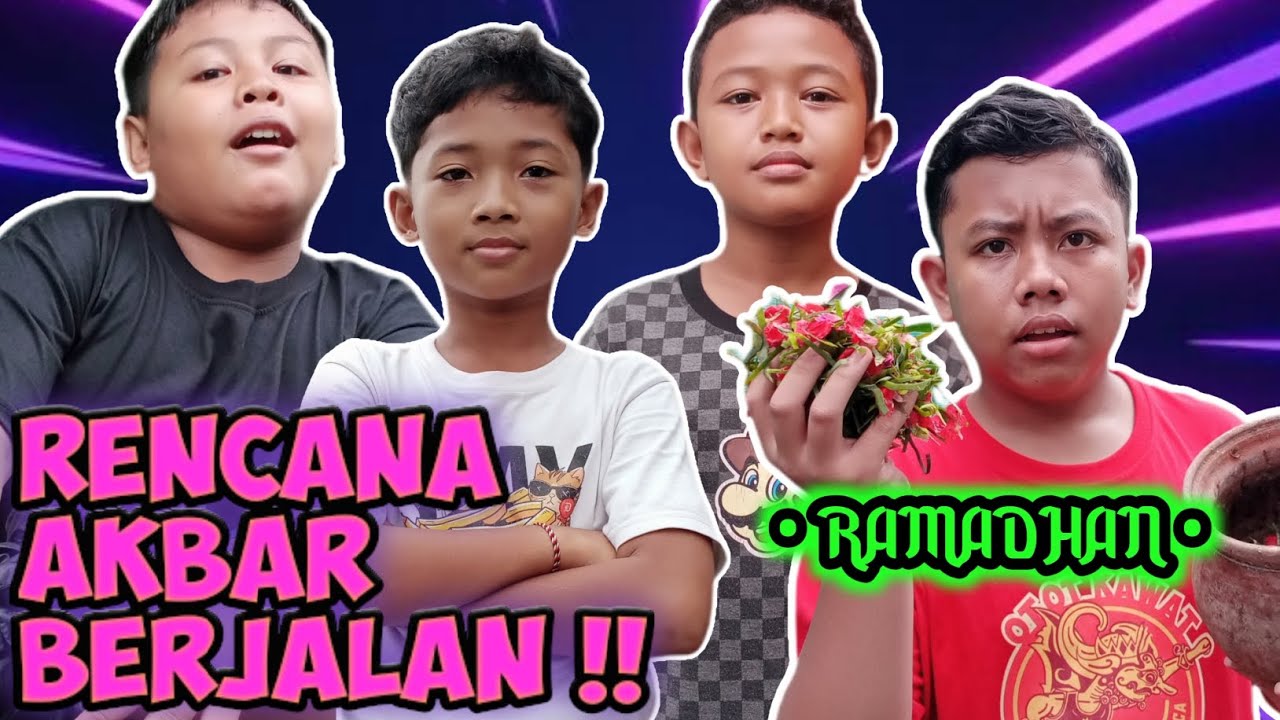 REVAN DAN RIZKI BUKA PUASA !!!