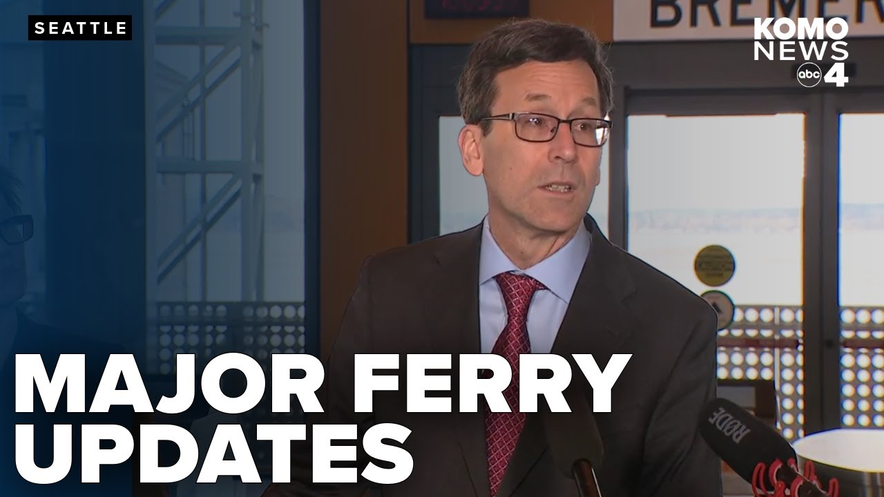 Gov. Ferguson gives major update on future of Washington's ferries