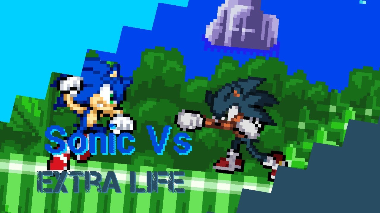 Sonic Vs Extra Life |Practice Animation | VERY SHORT |