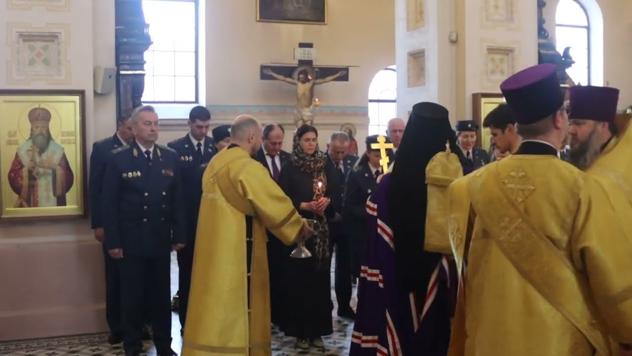 Чин освящения хоругви для Гродненской региональной таможни
