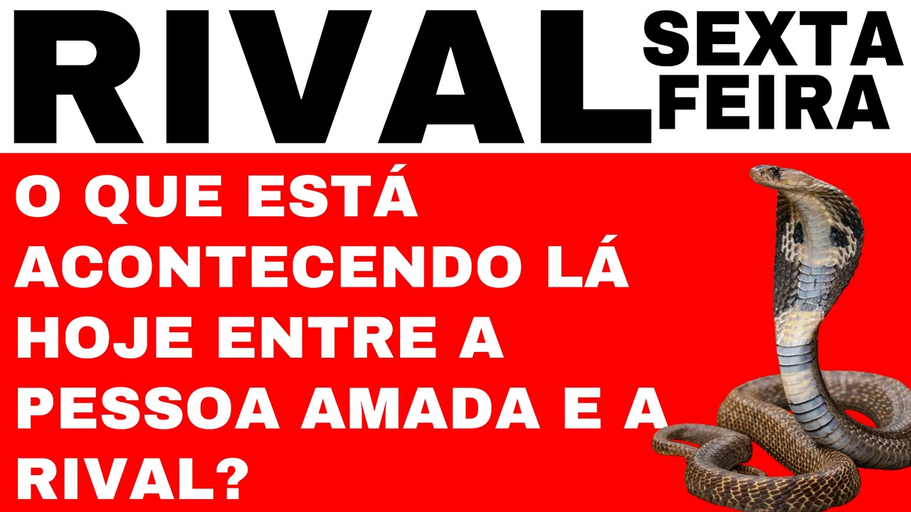 Rival e ele (a) hoje sexta feira! Tarot do dia Baralho cigano Ani Or
