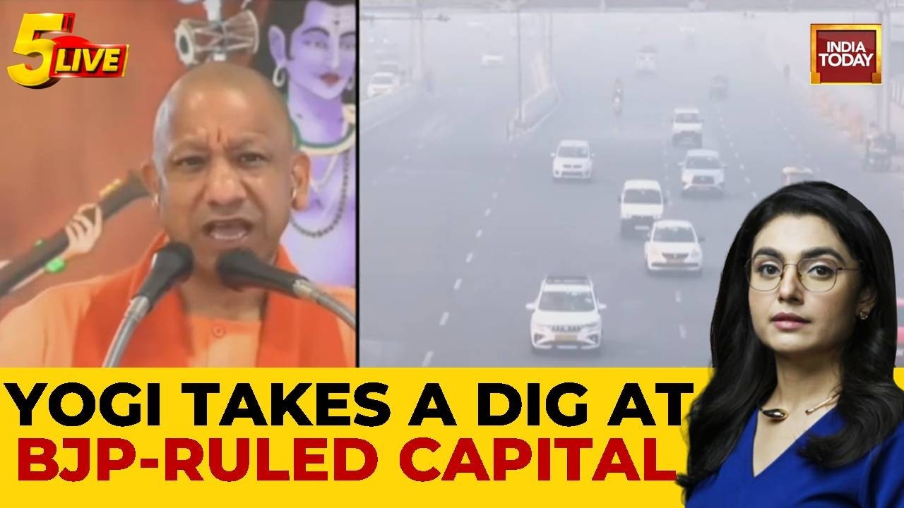 UP CM Yogi Adityanath Slams Delhi's Air Quality: 'The National Capital Has Become A Gas Chamber'