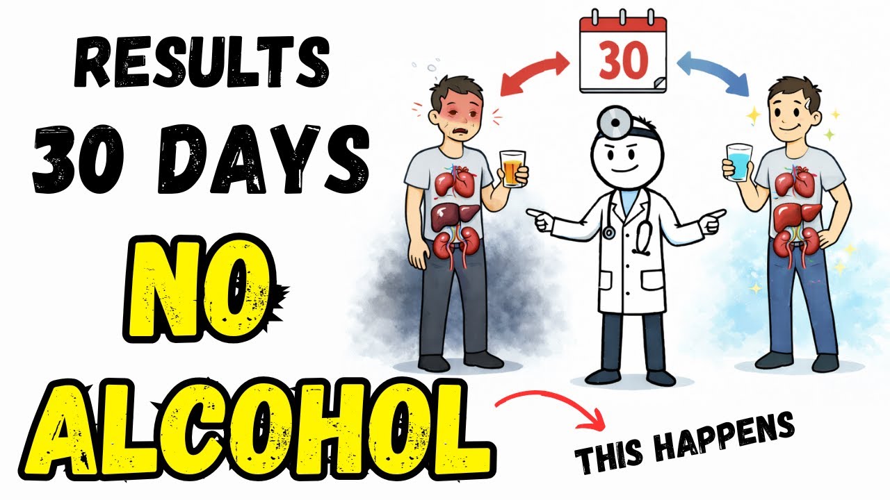 30 Days Without Alcohol – Look What Happens to Your Organs!