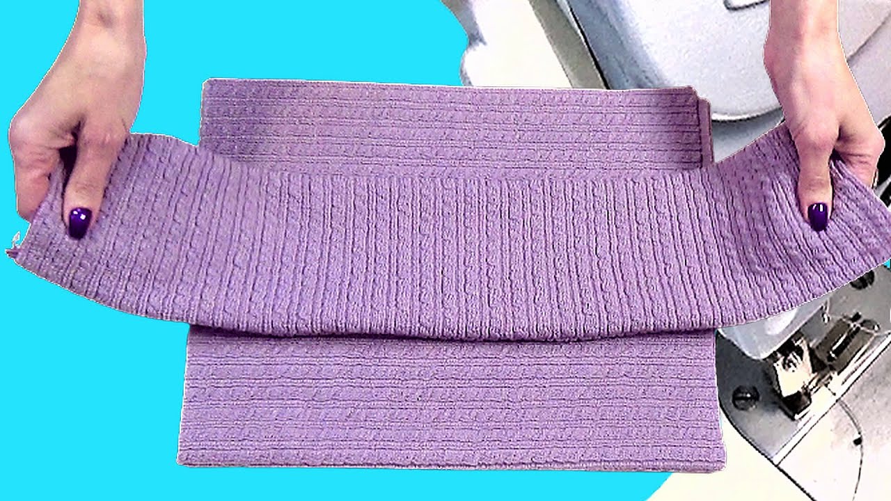 НОВАЯ шапка УХ лучше прошлых двух 😉 Как ЛЕГКО сшить из трикотажа за 10 минут своими руками 🧐