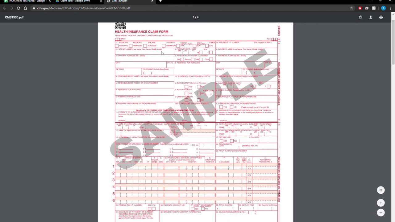 CMS 1500 EASY AUTOMATED SOFTWARE
