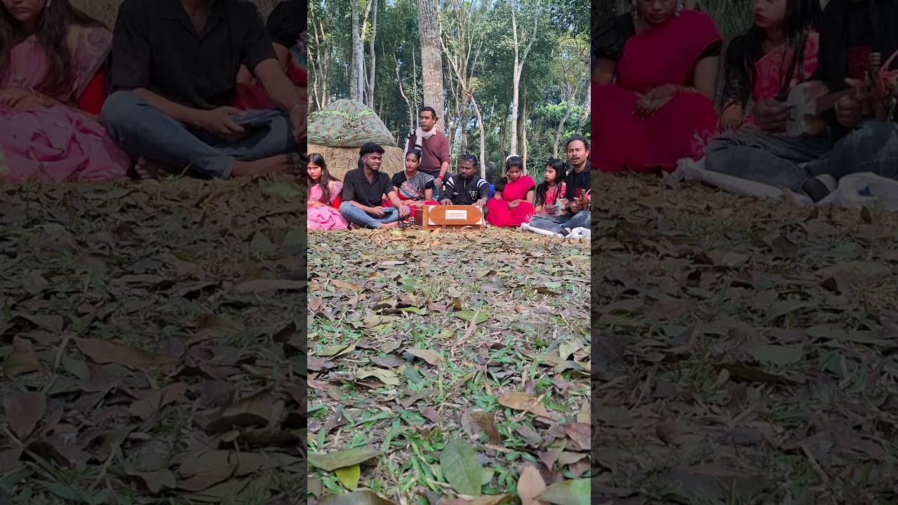 হারমোনিয়ামের সুরের তালে গান গাওয়ার আয়োজন || RM Media