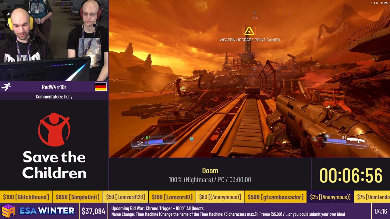 Doom [100% (Nightmare)] by RedW4rr10r - #ESAWinter20