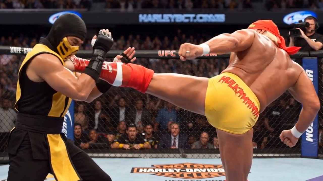 Hulk Hogan VS Scorpion in the UFC | Hulkamania Tribute