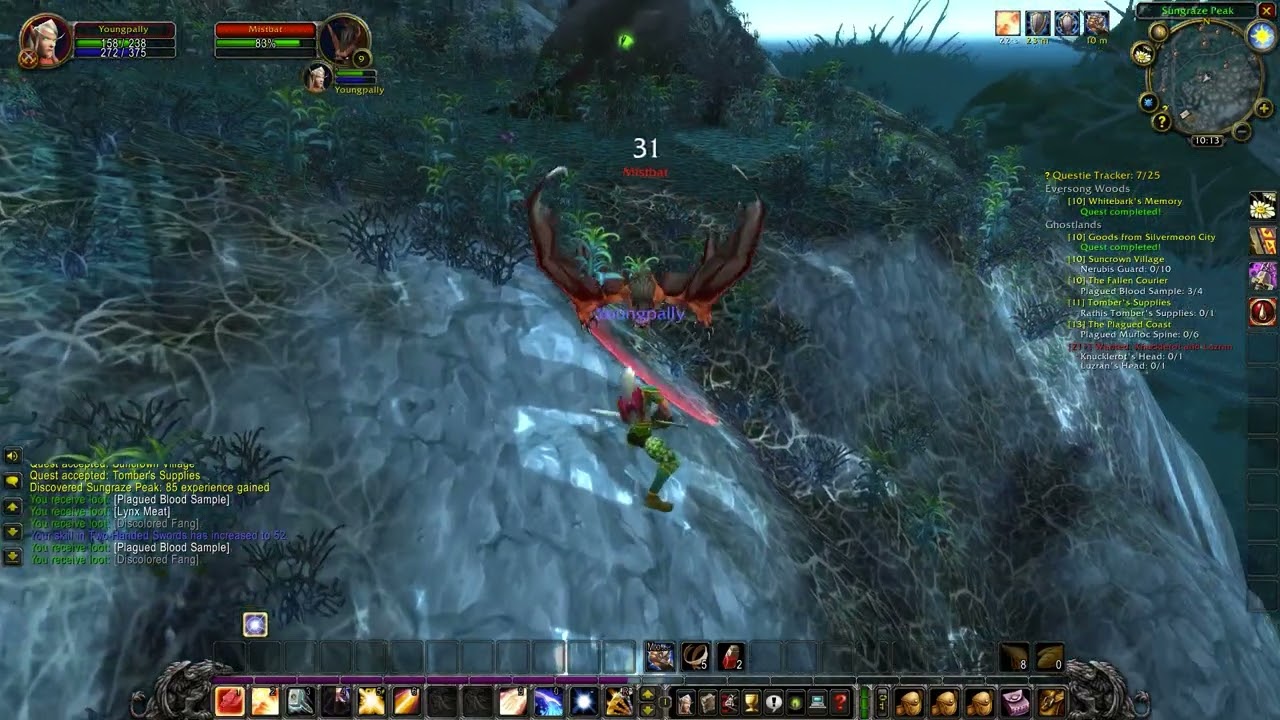 Burning Crusade Classic (Blood Elf Paladin) 1-70 Part 3