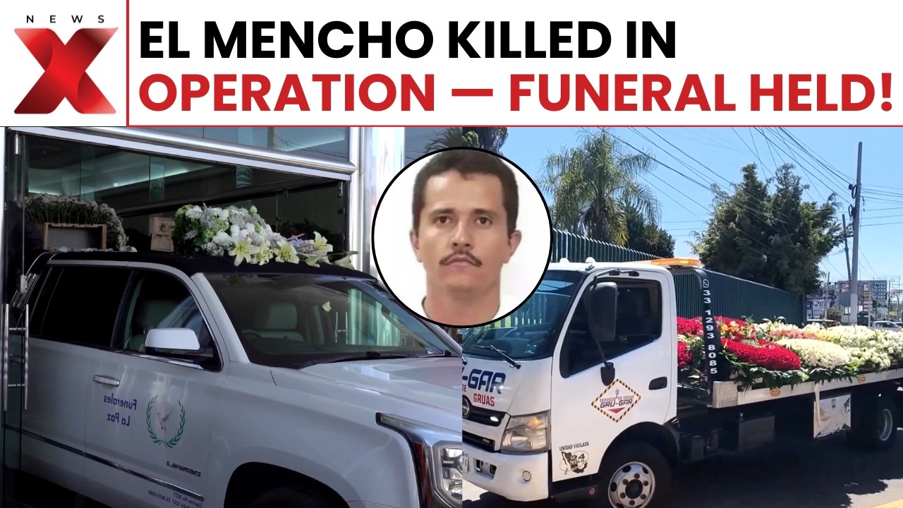 El Mencho Finally Buried? Massive Security at Funeral | El Mencho Funeral | Mexico