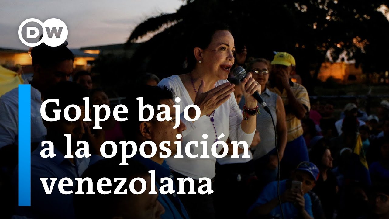 Venezuela confirma la inhabilitación de la precandidata opositora María Corina Machado