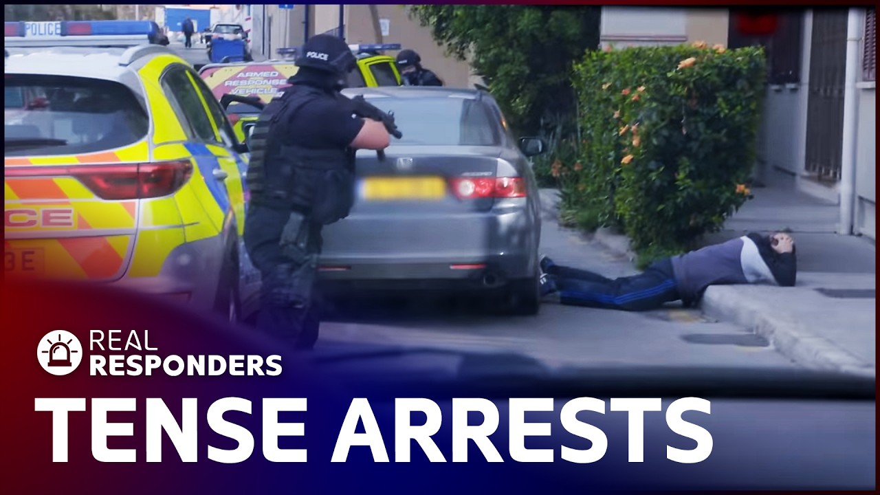 Cops Hold Armed Suspect At Gunpoint | Cops