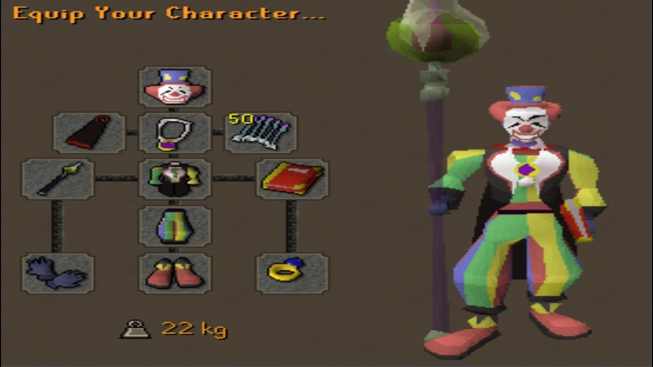 Clown goes Pking...