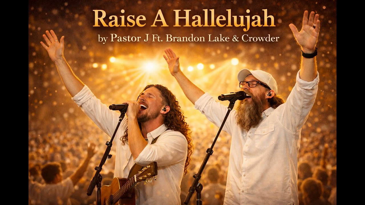 Pastor J. ft. Crowder & Brandon Lake - Raise A Hallelujah #jesus #brandonlake #crowder #gospel #song