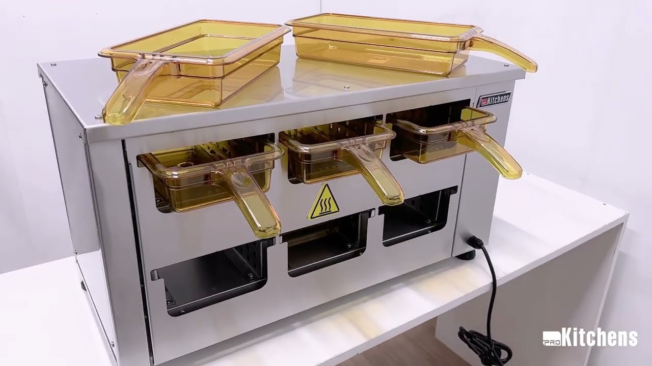 Conservador de proteínas modelo passthrough Prokitchens