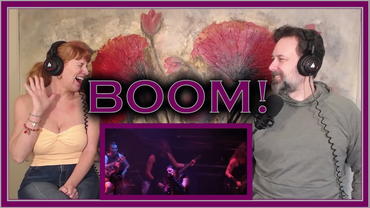 UNLEASH THE ARCHERS - Time Stands Still (live) Reaction with Mike & Ginger