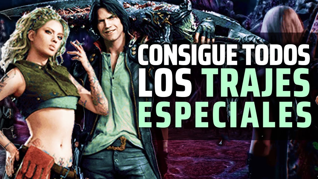 DEVIL MAY CRY 5 | Consigue TODOS LOS TRAJES EX ESPECIALES (ALTERNATIVOS) del JUEGO