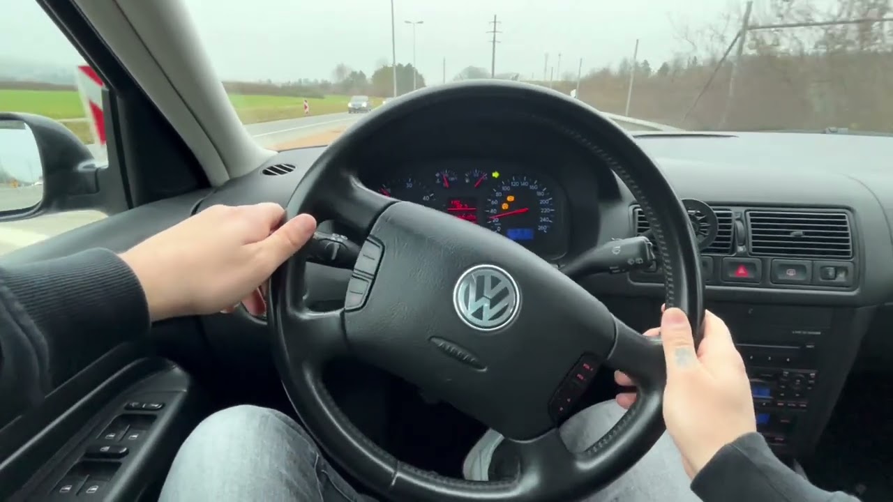 VW Golf IV 1.9 TDI ARL 150 hp | POV Drive