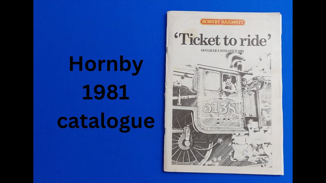 Hornby 1981 model railways catalogue full look through from Mangley Town #ModelRailway #Hornby