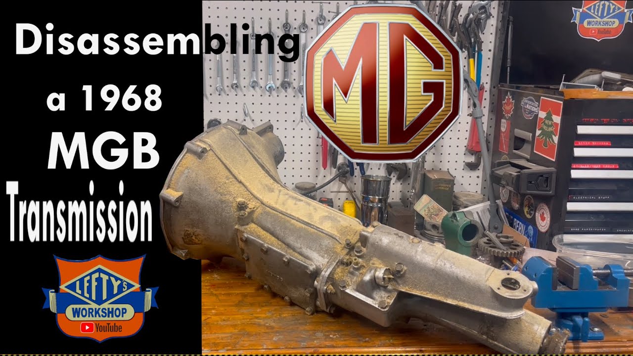 Disassembling a 1968 MGB Transmission