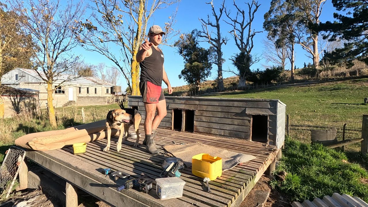 Fixing our Workers Housing | Welding in the cattle yards