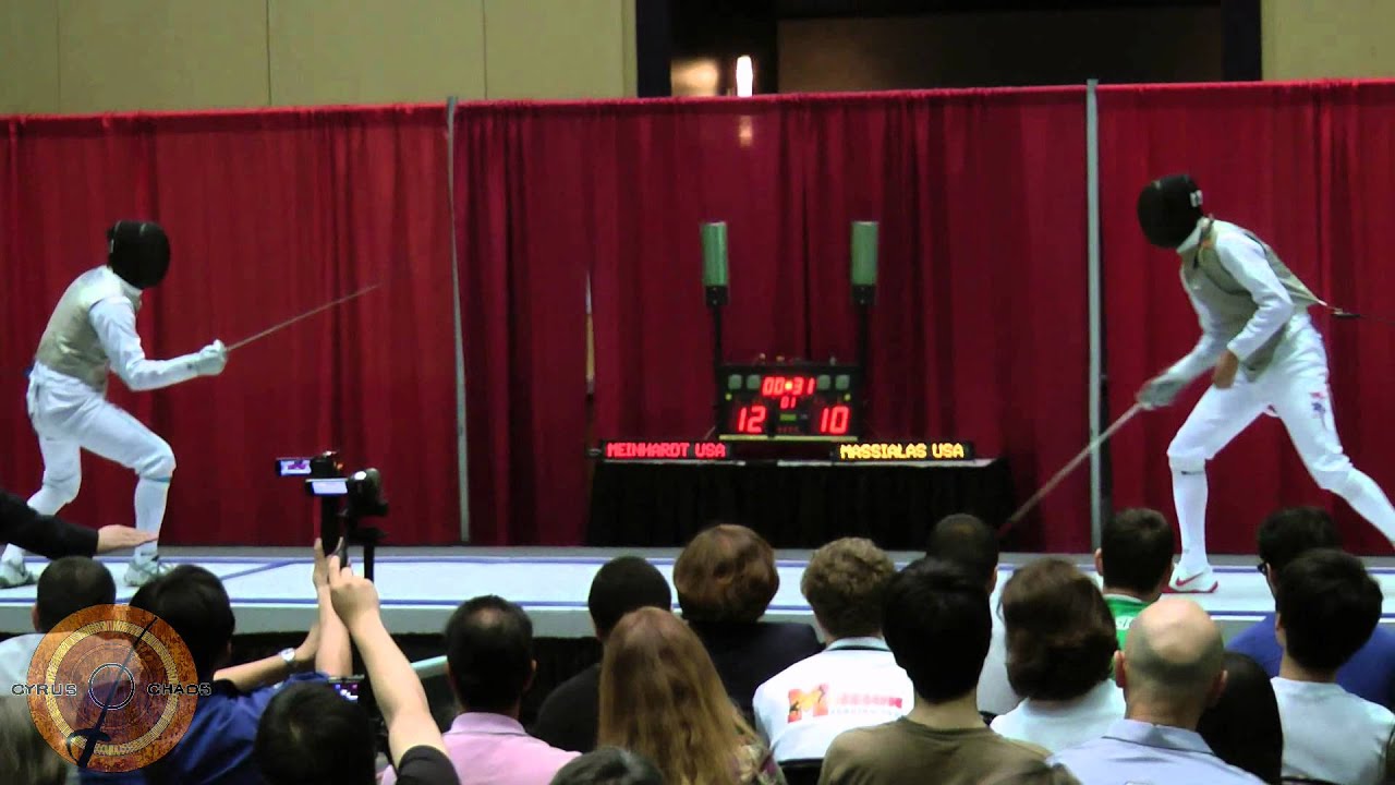 Reno Zonals 2011 - Men's Foil Semifinal - Massialas USA v Meinhardt USA