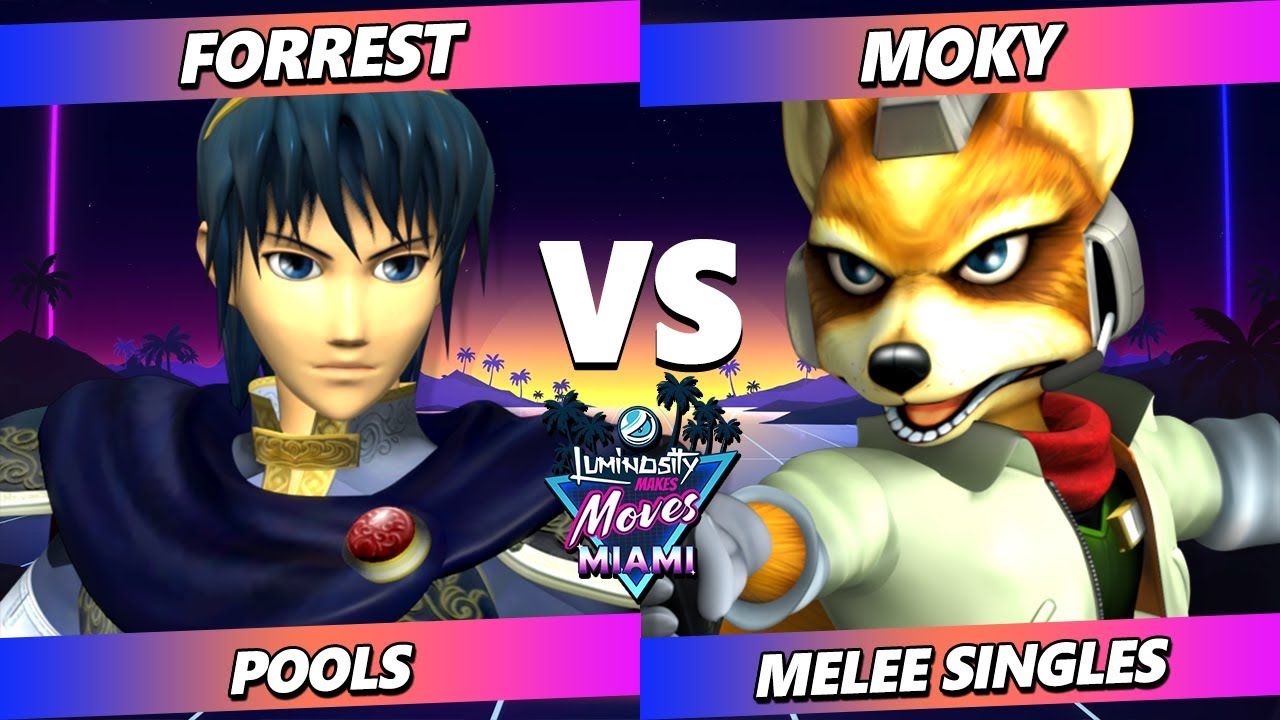 LMMM 2025 - Forrest (Marth) Vs. moky (Fox) Smash Melee - SSBM