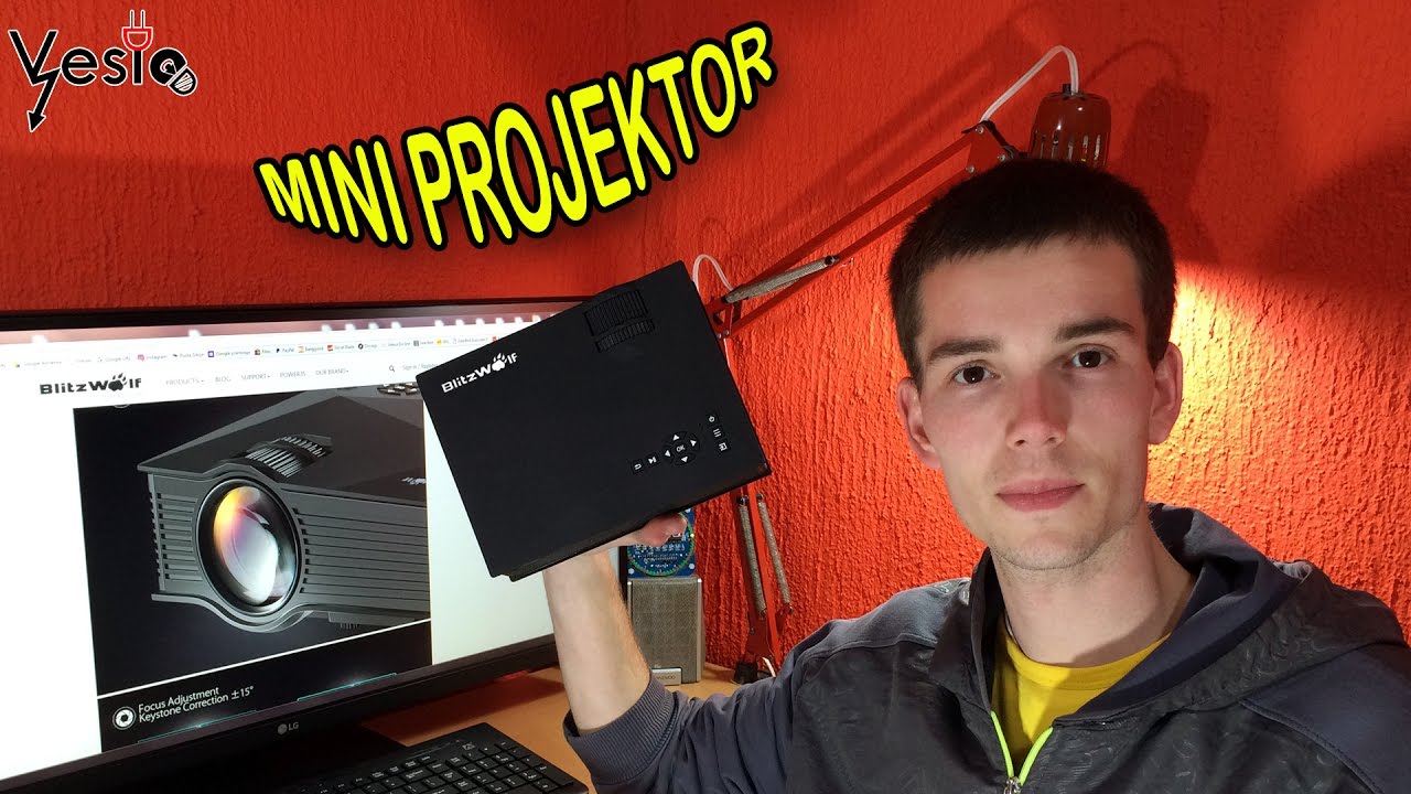 Mini LED projektor Blitzwolf BW-MP1 review