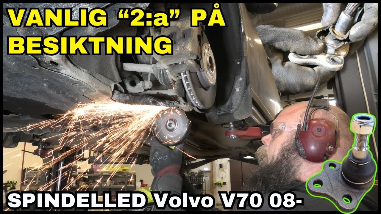 Byta spindelled på Volvo V70 08-