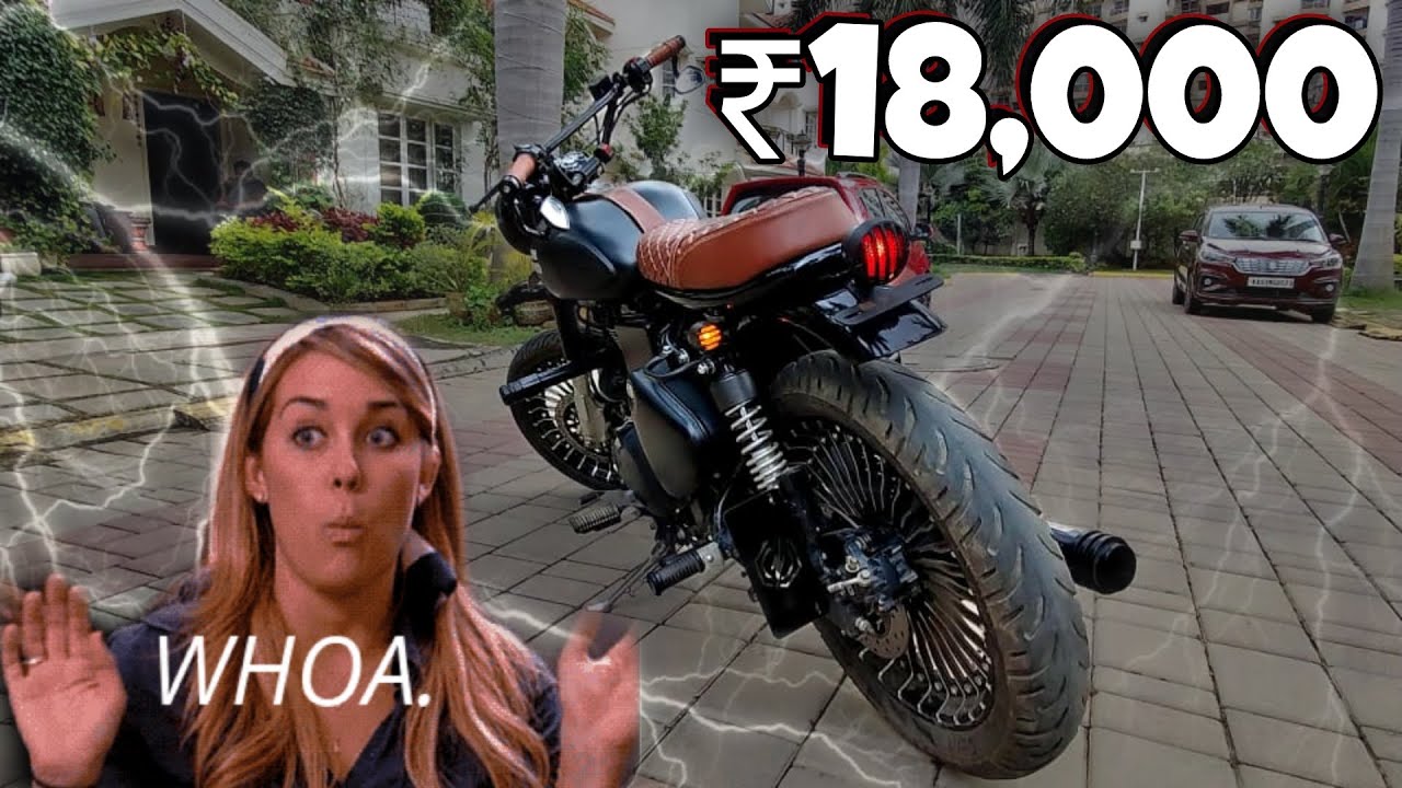 How WE Converted a Royal Enfield CLASSIC into a SCRAMBLER!!! ||Bolton Design||