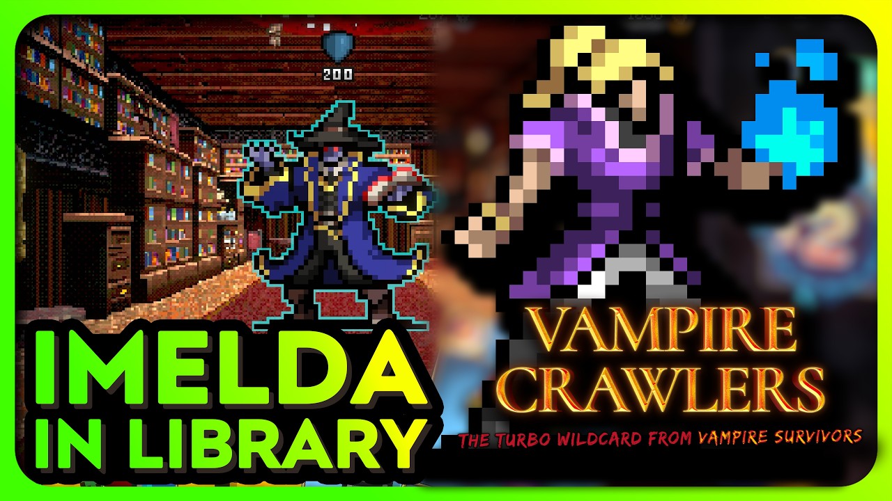 Power-leveling of Imelda! | Vampire Crawlers: The Turbo Wildcard from Vampire Survivors