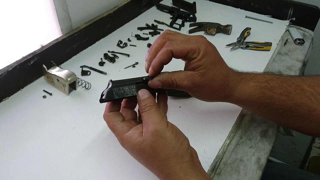 WALTHER PPK DESARME COMPLETO PARTE 2