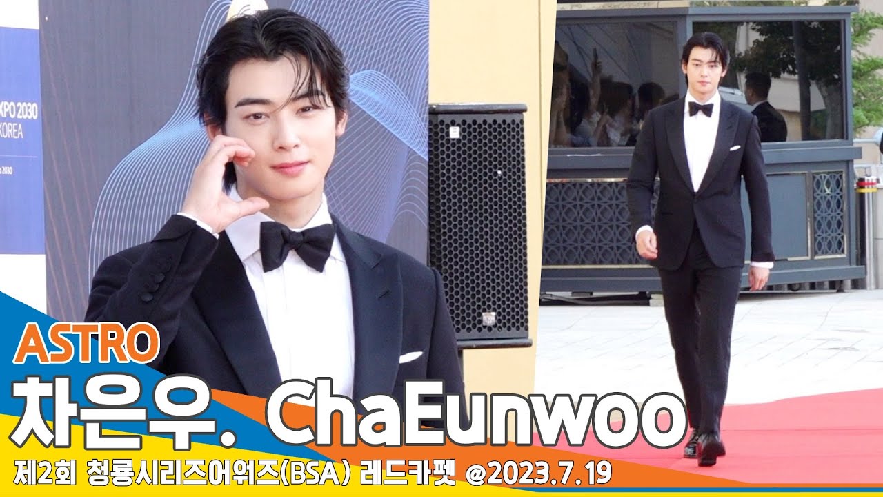 차은우(ChaEunwoo), 왕자님 아닐리가 없어 ‘눈호강’(청룡시리즈어워즈 레드카펫) #Newsen