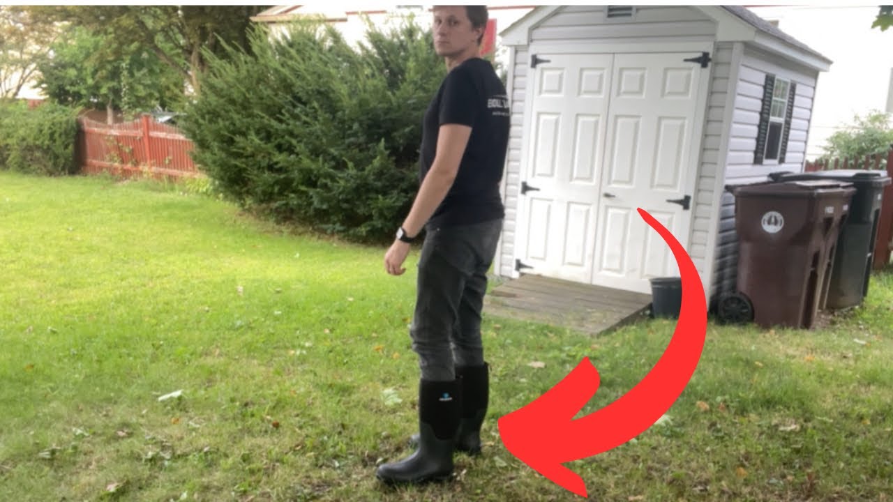 Rubber Boots for Men with Steel Shank Review