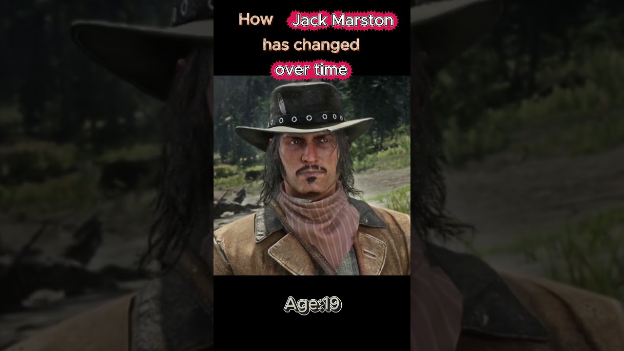 How Jack Marston has changed over time