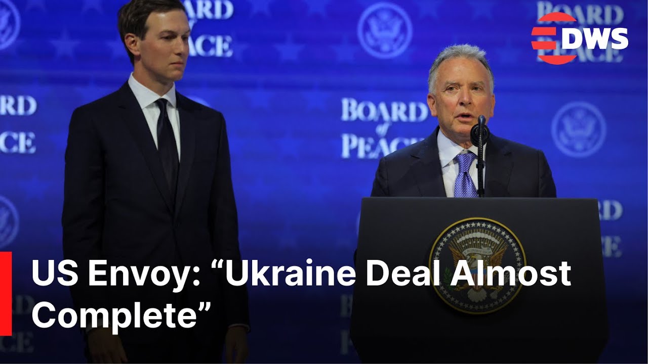 BREAKING NEWS: US Special Envoy Steve Witkoff Says Ukraine Negotiations Near Resolution | AC1Z